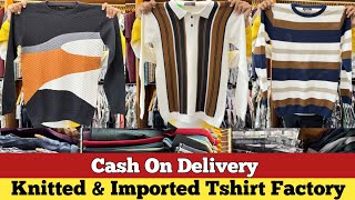 Knitted T Shirt Manufacturers  Imported T Shirt Wholesaler In Pune  Fd Garments Terby T Shirts [upl. by Enirehtak518]