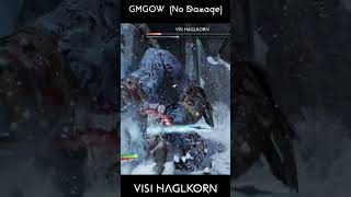 God Of War Ragnarok PC  Visi Haglkorn Fight  GMGOW  NO Damage godofwar godofwarragnarok [upl. by Tila]