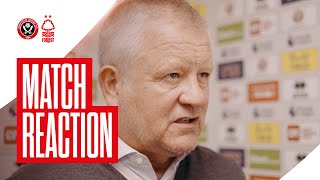 Chris Wilder Post Match Interview  Sheffield United 13 Nottingham Forest [upl. by Moreta]