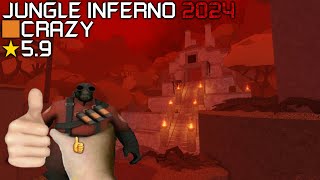 Roblox FE2 Community Maps  Jungle Inferno 2024 Peak Crazy [upl. by Ynnek898]