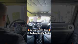 🔥Burmester HighEnd 🔊 Audiophile HiFi CarAudio Speaker System Mercedes GWagen hifi hiend audio [upl. by Hsemin]