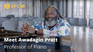 Meet Awadagin Pratt  SFCM Professor of Piano [upl. by Adiol]