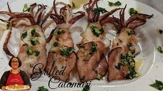 Grill Perfect Calamari A Mediterranean Delight [upl. by Macguiness]