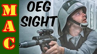 Early Red Dot Sight Armson OEG Occluded Eye Gunsight [upl. by Acinnad]