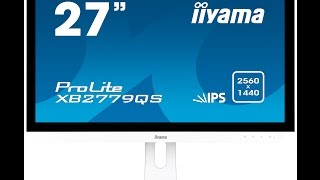 IIyama ProLite XB2779QS1 view angles IIyama ProLite XB2779QS1 glow AlMoDi [upl. by Gilmore]