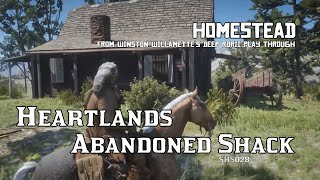 Heartlands Abandoned Shack  Homestead RDRII [upl. by Arodnahs]