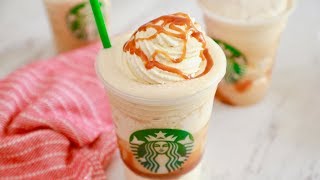 How to Make Starbucks Ultra Caramel Frappuccino Recipe  Gemmas Bigger Bolder Baking [upl. by Wiltz]