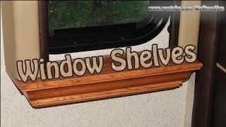 How to Install RV Window Shelves [upl. by Ekard275]