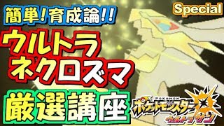 【ポケモンUSUM】ウルトラネクロズマ厳選＆育成講座！ポケモンウルトラサンムーン実況プレイ 【初心者講座編】 [upl. by Elazaro]