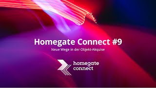 Homegate Connect Live Webinar 9 Neue Wege in der ObjektAkquise [upl. by Gareth]