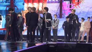 BTS ENDING GDA 2020  GOLDEN DISK AWARD 2020  FANCAM [upl. by Anatnas]