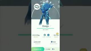 Origin Form Dialga In Pokemon Go😳 shorts legendary pokemongo [upl. by Gerfen]