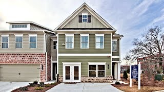 New Townhomes in Marietta at North Square by Traton Homes  Cobb County GA [upl. by Yovonnda605]