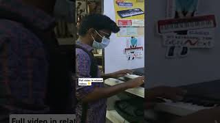 Hey Ram Bgm in Keyboard  Best keyboard shop in Chennai HeyRamBGM KeyboardCover PianoMusic [upl. by Ateekan]