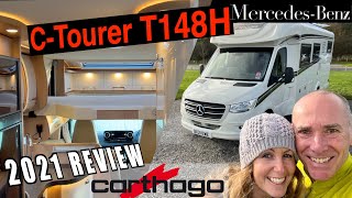 Carthago CTourer T148H Mercedes Benz 2021 Review [upl. by Atiuqan]