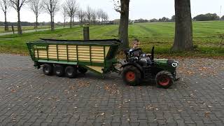 Mini Fendt 1050 Krone TX560 silage trailer [upl. by Antonio]