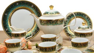 Wholesale ceramic dinnerware sets manufacturers with good price  KAROSA [upl. by Zins]