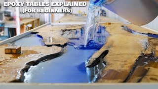 Epoxy Tables Explained for Beginners DONT MAKE MY MISTAKES [upl. by Eitisahc631]