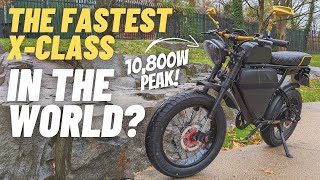 This bike is TOO FAST 5000W Ariel Rider XClass First Impressions [upl. by Cimah161]