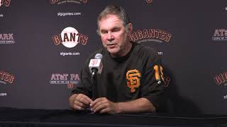 Bochy explains decision to pull Stratton after 75 pitches [upl. by Isej]