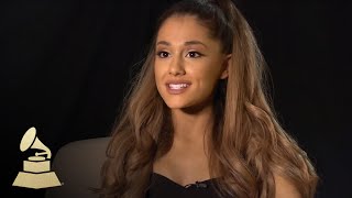 Ariana Grande Initially Nervous About quotProblemquot  GRAMMYs [upl. by Akerahs]