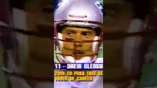 Drew Bledsoe throws NFL TD pass number 100  November 2 1997  Patriots  Vikings [upl. by Grory295]