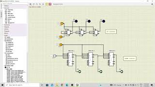 Design of Up amp Down Counter using SimulIDE [upl. by Agbogla]