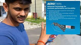 Best Frameless wipers for any CAR  Bosch Clear Advantage  Bosch Aerotwin [upl. by Wivinah]