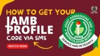 How to get JAMB profile code 20242025  FAST METHODS [upl. by Sumer]