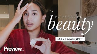 Marj Maroket Removes Her Makeup  Barefaced Beauty  PREVIEW [upl. by Llevram]