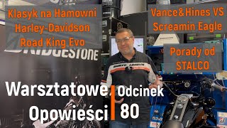 HarleyDavidson HD EVO na Hamowni VampH vs Screamin Eagle Porady od Stalco [upl. by Caundra72]