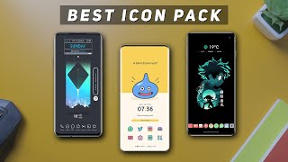 Top 10 Best Icon Pack For Android 2021 Paid amp Free Icon Packs [upl. by Arracot]