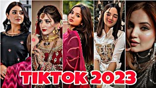 Pakistani girls latest TikTok videos  jannat mirza rabeeca khan sistrology tiktok videos  2023 [upl. by Anaig897]