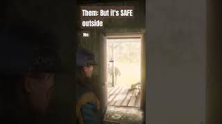 BUT ITS SAFE 🦄🌚  Red Dead Redemption 2  rdr2 shorts gaming [upl. by Onitram]