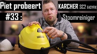 Piet probeert 33│Karcher SC2 EasyFix Stoomreiniger bij DIRK [upl. by Balac157]