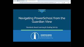 Standards Based Grading Navigating PowerSchool from the Guardian View English [upl. by Schulz]