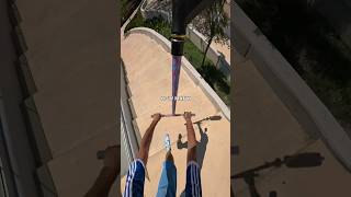 How not to use stairs💀 scooter skatepark challenge fail [upl. by Margit]