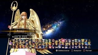 ¿Cómo desbloquear todos los personajes y trajes en Los Caballeros del Zodiaco Almas de soldados PS3 [upl. by Isabelle974]