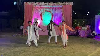 Engagement Dance Performance  Song  laal ghagra ainvayi ainvayidupatta tera weddingdance [upl. by Gans]