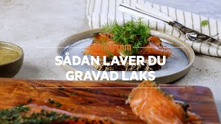 Sådan laver du gravad laks  nemligcom [upl. by Basso]