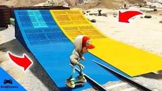 SUBWAY SURFERS İLE RAMPADAN UÇTUM  GTA 5 [upl. by Hoeg120]