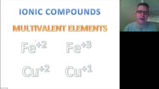 Science 10 Unit A Sec 22 Part 4 What are Multivalent elements [upl. by Marney693]