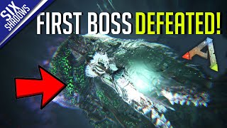 DEFEATING THE FIRST GENESIS BOSS  New Genesis DLC  Ark Survival Evolved [upl. by Palla890]