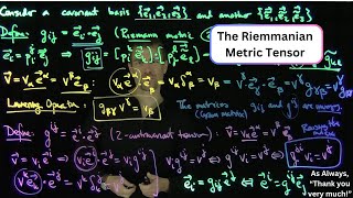 The Riemannian Metric Two Tensor [upl. by Sion]