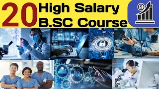 20 High Salary Bsc Courses  Job for PCB and PCM Student [upl. by Nidnal377]