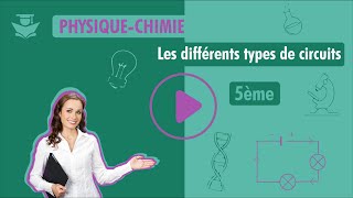 5eme  PhysiqueChimie  Les differents types de circuits électriques [upl. by Gentilis]