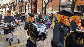 Fränkeschränzer Bubendorf Corteo Rabadan Bellinzona 2019 [upl. by Irtimid608]