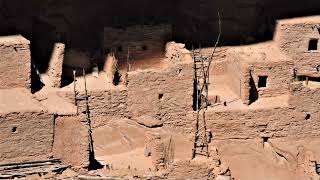 Ancient cliff dwellings  Navajo National Monument  Shonto Arizona [upl. by Lanos]