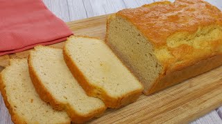 Keto Bread LowCarb with Almond Flour Very Easy and Quick Recipe Just 5 ingredients [upl. by Ennaimaj]