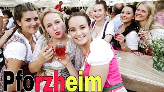 Pforzheim City Germany 🇩🇪 Walking tour  4k video [upl. by Eveleen]